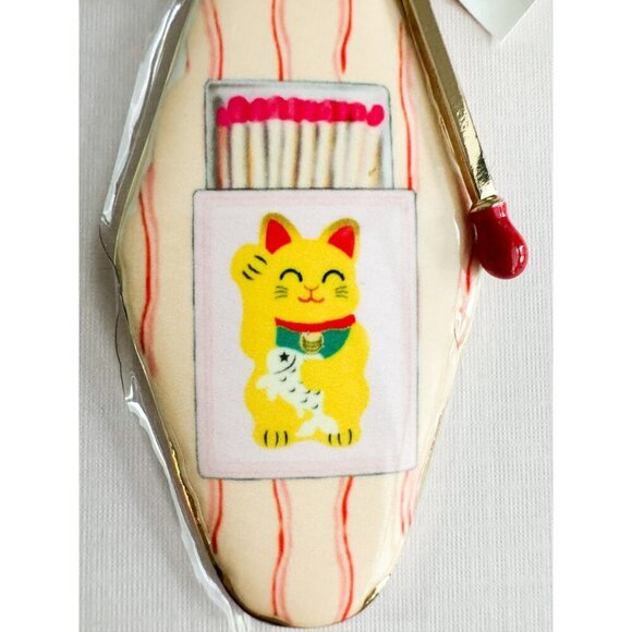 Piper K Chinese Cat and match Key Chain  and Bag Charm - Picture 4 of 4